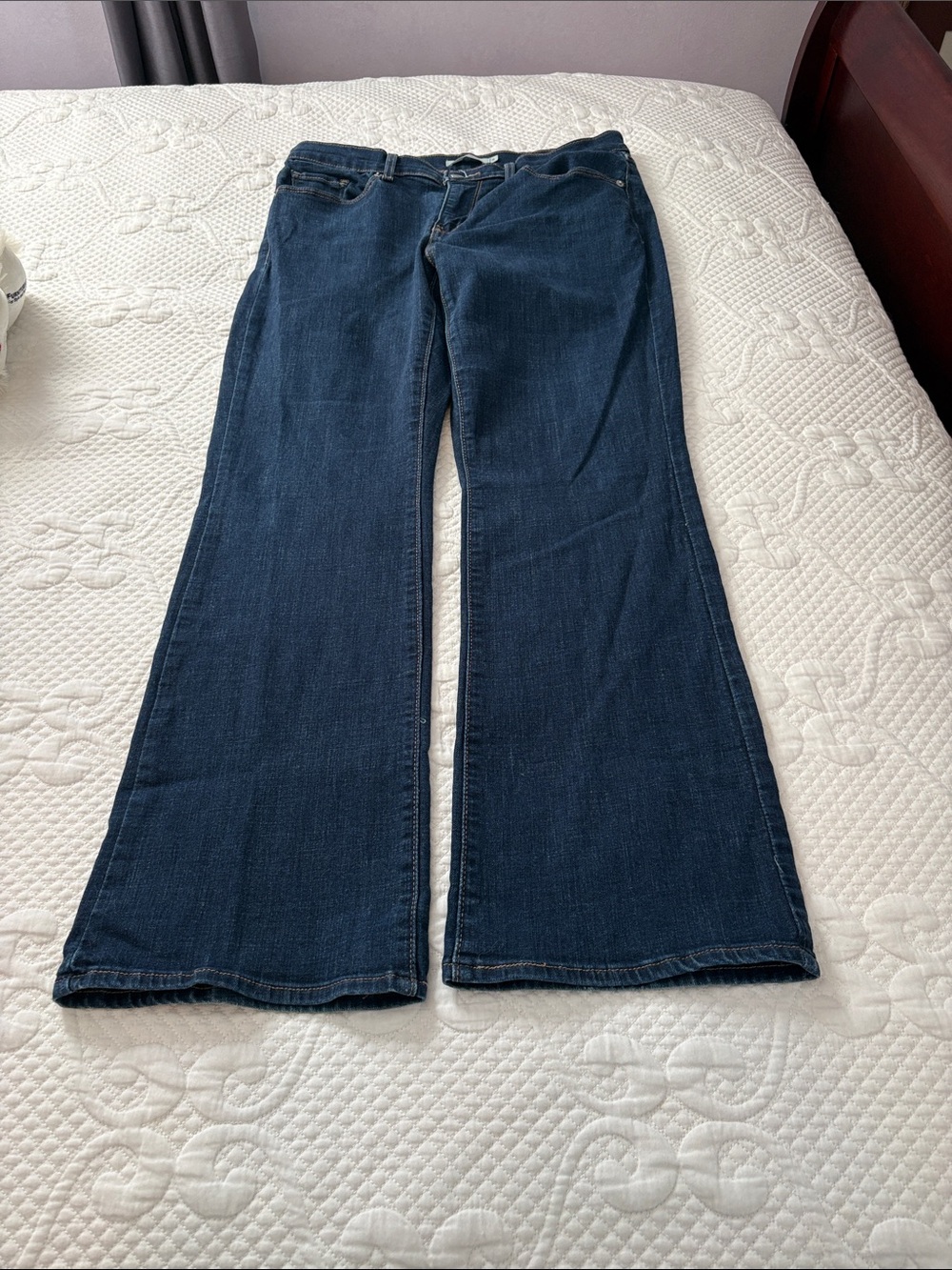 Levi's Navy Bootcut Women's Jeans